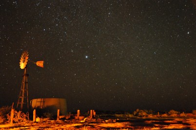 Night-time at Well 33  ©Summer Wilms 2012 All Rights Reserved